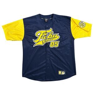 Vintage FUBU Baseball Jersey Men’s XXL 05 FUBU League Y2K 00s Hip Hop